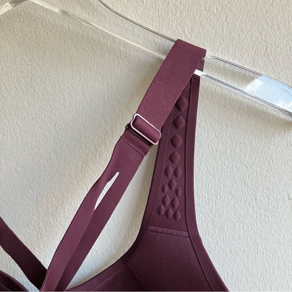 Lululemon AirSupport Bra High Support Size 34D Purple Ultralu Sports Bra Running - Picture 9 of 14